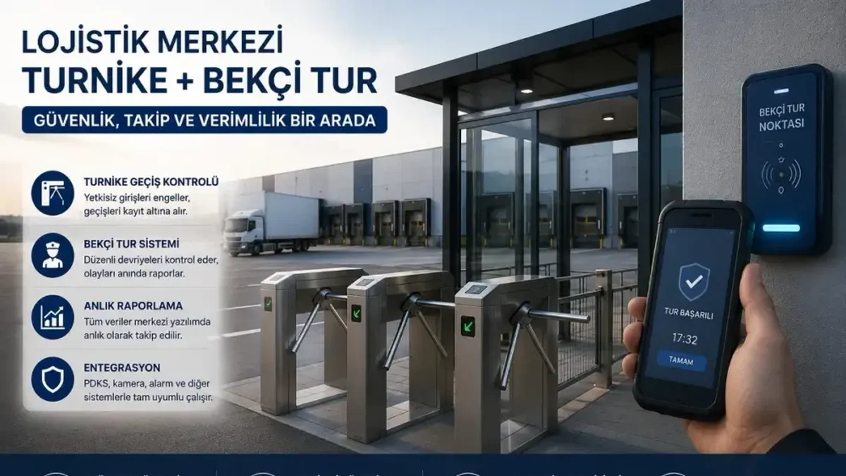 Lojistik Merkezi Güvenliği: Turnike, Bariyer ve Bekçi Tur Projesi